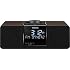 Sangean RCR-40 AM/FM-RDS(RBDS)/Bluetooth/AUX Digital Tuning Wooden Clock Radio with Battery Back-Up