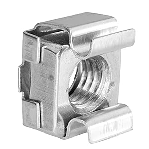 Techtanium Käfigmuttern M10 Edelstahl A2 50 Stück