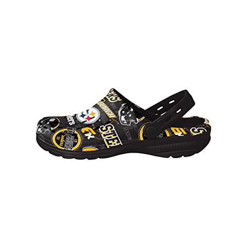Image of FOCO Arizona Cardinals NFL Mens Historic Print Clog with Strap