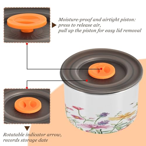 Contenedor para café de acero inoxidable hermético 17oz miniatura 4