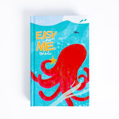 KJV Easy-for-Me Bible for Early Readers, Hardcover, Presentation Page, Highlighted Memory Verses, Learning Helps, Games, Reading Challenges, Easy-to-Read Bible MCM Type - image 1