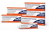 5 x Bite & Stings Relief Cream - Hydrocortisone 1% 10g Tube - Anti-Itch Cream