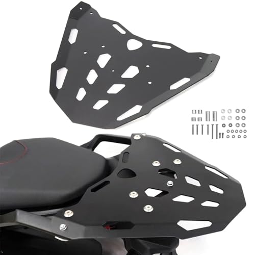 DFFMQSJ Compatible con Ducati Multistrada 950 1200 1260 Portaequipajes trasero de motocicleta, portaequipajes, portaequipajes, portaequipajes, extensión, soporte para estantería, accesorios para