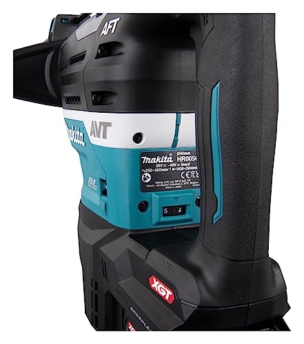 Makita HR005GZ01 40V Max Li-ion XGT Brushless Rotary Demolition Hammer Supplied in a Makpac Case – Batteries and Chargers Not Included 11 Makita HR005GZ01 40V Max Li-ion XGT Brushless Rotary Demolition Hammer Supplied in a Makpac Case – Batteries and Chargers Not Included - Image 11