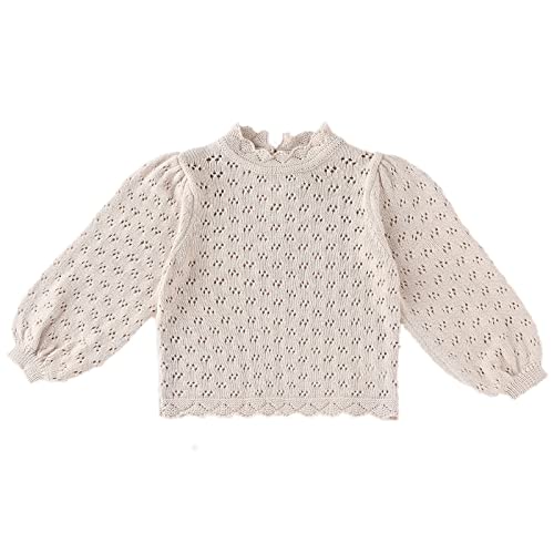 TIBE PINCESS Baby Girls Lace Sweater Toddler...