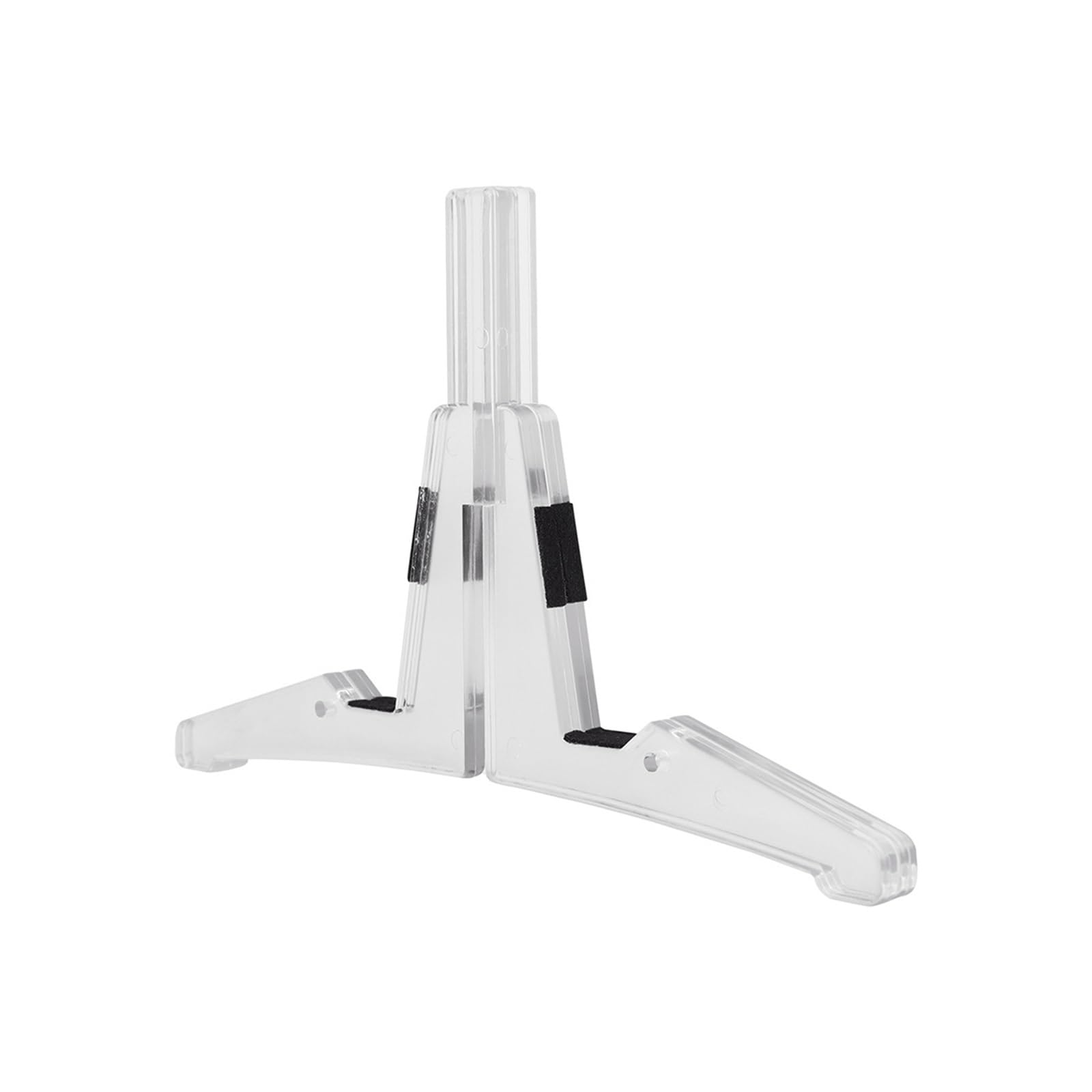 Klarnetu utrzymanie Akcesoria Akcesoria Do Instrumentów Muzycznych Stojak Na Klarnet Stojak Krzyżowy Na Czterech Nogach, Zdejmowany Stojak Na Klarnet. Stojak Na Instrumenty (Color : Transparent)