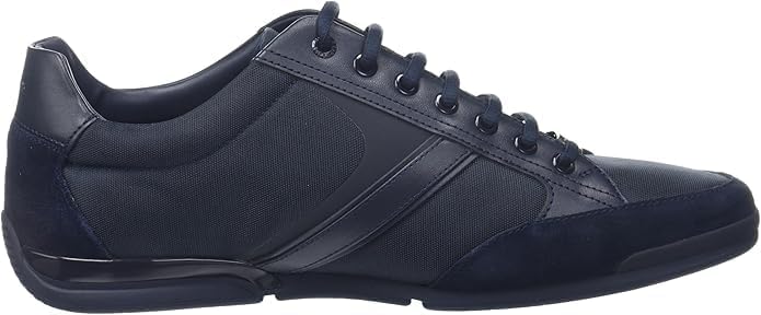 BOSS Green by Hugo Men's Saturn Low Profile Low Top Sneaker Shoe, Dark Blue, 12 M US - Image 4