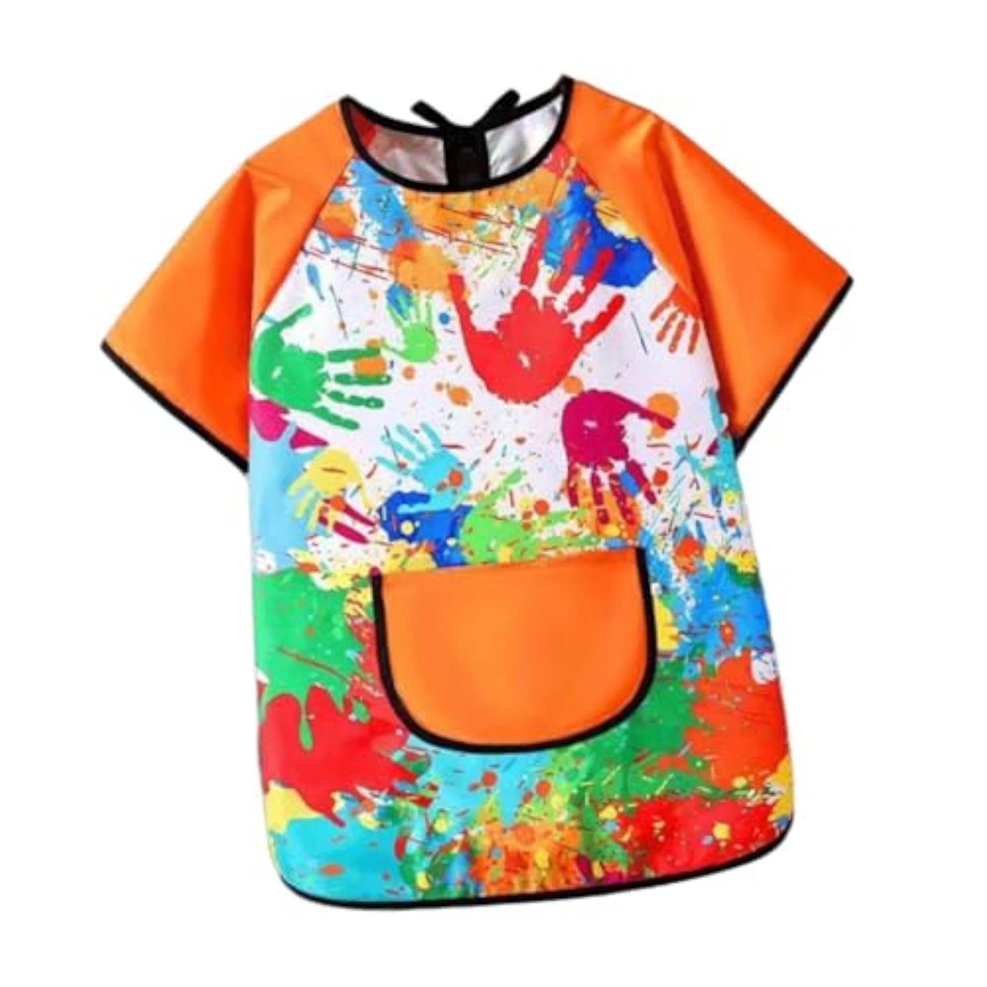 Kids Art Smock Painting Apron, Orange