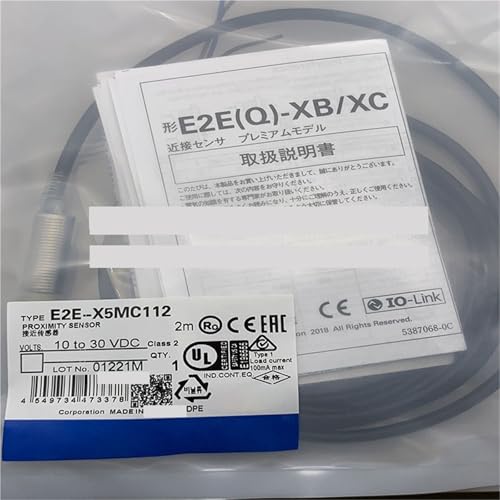 Capteur E2E-X5MC112-M1 proximity switch sensor trois fils pour machine industrielle - 4