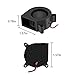 DORHEA 4Pcs 40x40x20mm 24V 4020 Blower DC Brushless Cooling Fan - 5000RPM, 12CFM, 22dBA - Ideal for NVIDIA Jetson Nano, 1U, Routers, Switches, NAS, DVRs