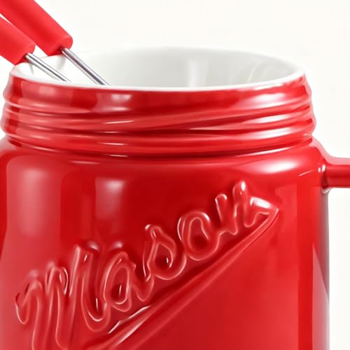 Taza de fondue de chocolate Generisch de cerámica para postres 7