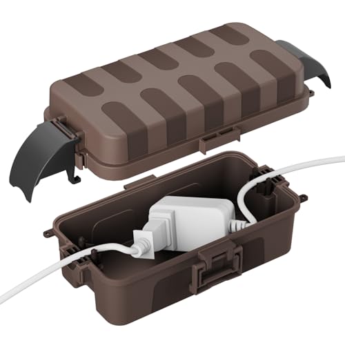 Boîte électrique d'extérieur étanche IP55 avec couvercle amovible et boîtier de connexion