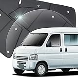 アクティバン HH5/6系 車中泊 グッズ サンシェード プライバシーサンシェード カーテン フロント用 対応 『01s-c014-fu』