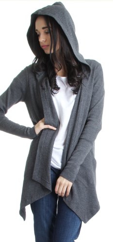 Image of Splendid Women's Thermal Wrap Hooded Cardigan