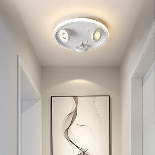 Plafonnier LED 3 spots orientables 35W noir chaud 3000K
