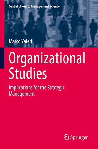 Organizational Studies et management stratégique livre de référence - 2