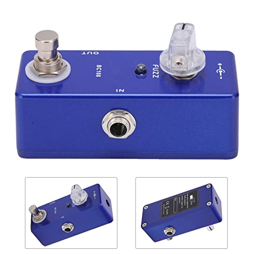 Eujgoov Pédale D’effet Fuzz Mini Pédale de Guitare Fuzz en Métal Pédale D’effet de Guitare avec Véritable Contournement… - Les Beatles, Paul McCartney, John Lennon, RIngo Starr, George Harrison Eujgoov Pédale D'effet Fuzz Mini Pédale de Guitare Fuzz en Métal Pédale D'effet de Guitare avec Véritable Contournement… – Image 6