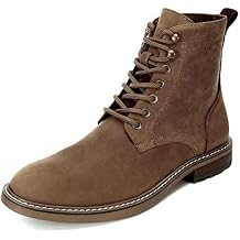 Arkbird Casual Mens Combat Suede Boots - Comfortable, Stylish Lace Up