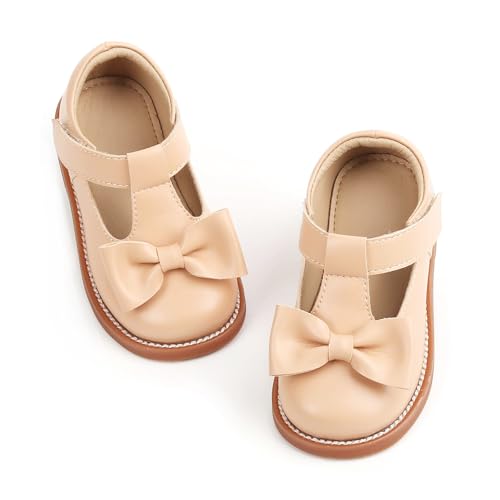 Image of Felix & Flora Toddler Little Girl Mary Jane Dress Shoes - Ballet Flats for Girl Party School Shoes