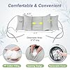 Mybow Beauty Pillows for Sleeping Anti Aging Wrinkle Face Surgery Sleep Upright Pillow Back Training Neck Stabilizer Face Wrinkle Prevention Head Straight Immobilizer Positioning Wedge Support Pillows