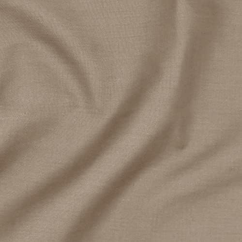 Black (Pre-Cut) Poly-Cotton Fabric by The Metre Material for Sewing Patchwork Quilting Embroidery Dressmaking 112cm Width (1 Metre)