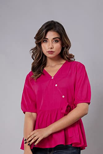 Image of FAB STAR- LOOK GREAT FEEL GREAT. Women's Stylish Rayon Slub Tops.