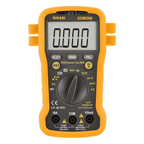Multímetro Digital com Braçadeira Hikari HM-2025