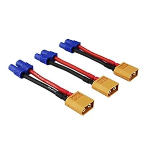 OliYin VBSB-1285 RC-Batterieadapter 3er-Pack