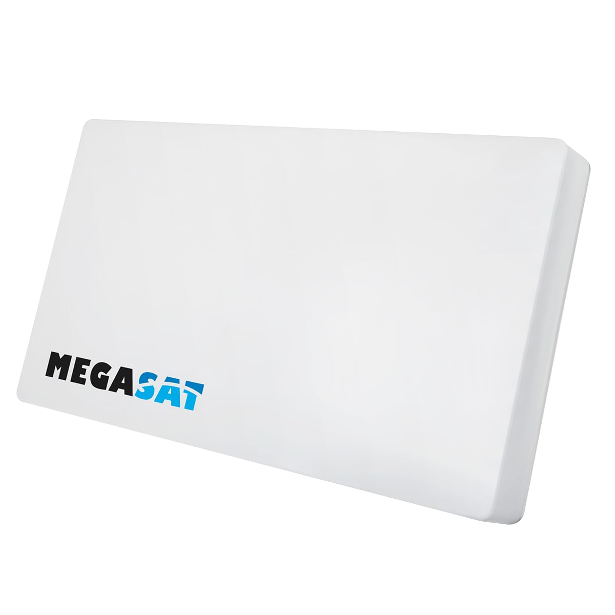 Megasat Flachantenne Profi Line H30 D2 Twin inkl. Fensterhalterung + 20m Kabel + 2X Fensterdurchführung. Neueste Generation für HD und SD TV (einfache und stabile Montage) Set