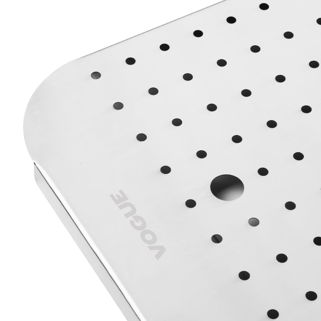 Vogue GN Égouttoir en acier inoxydable pour GN 1/1