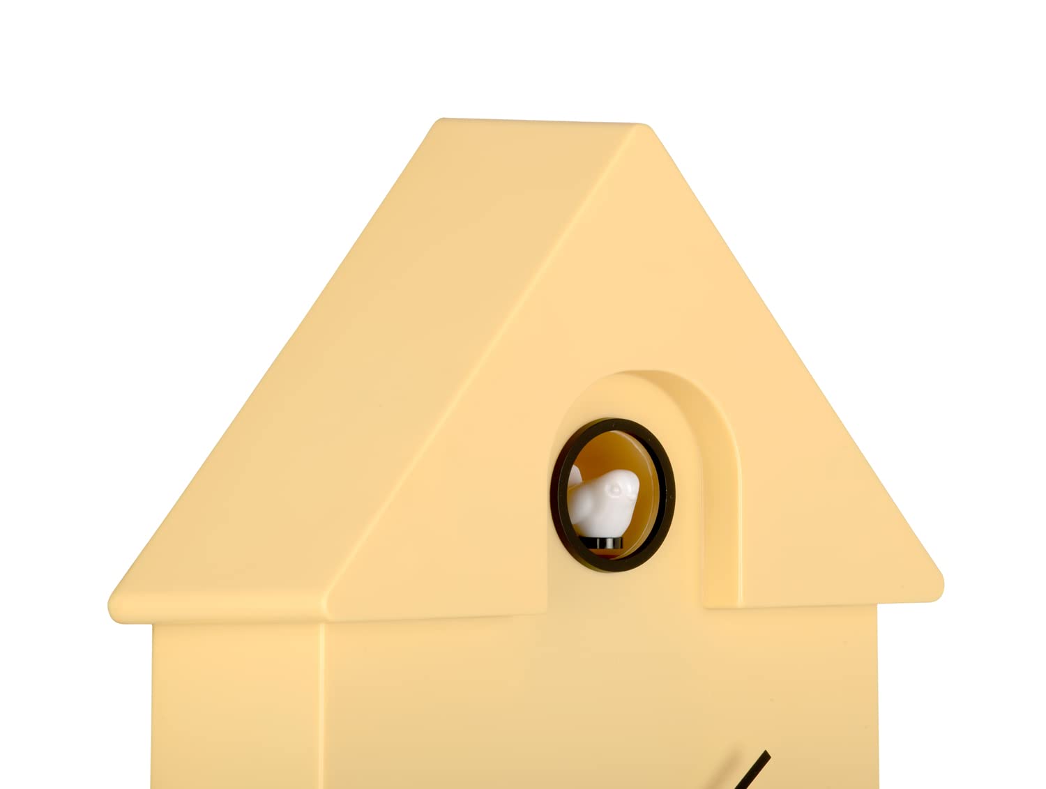 Karlsson Pendulum Modern Wall Cuckoo Clock (Soft Yellow KA5768LY) BigaMart