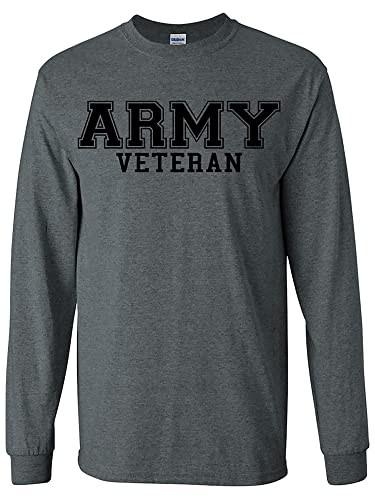 zerogravitee Army Veteran Black Logo Long Sleeve T-Shirt