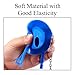 BE-TOOL Toilet Flappers Replacement Compatible for 2-Inch Flush Valves,Water Saving, High Performance Rubber Toilet Flapper Easy to Install,Blue, POM Chain