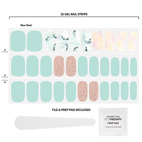 Dashing Diva Get Jaded Gloss Nail Strips #TOP2