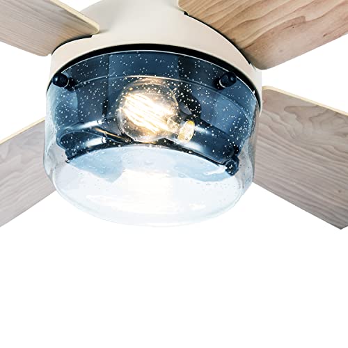 River Of Goods - 42" Remote-Controlled 2-Light Ceiling Fan - Almond #TOP7