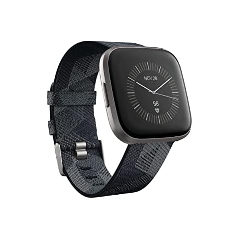 Fitbit Versa 2, Smartwatch con control por voz, puntuación del sueño y música Cover