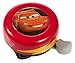 Disney Cars C892084 Timbre de Bicicleta Rojo