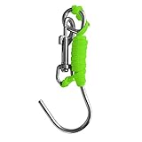 Kommt mit 120cm starkem, geflochtenem Nylonseil