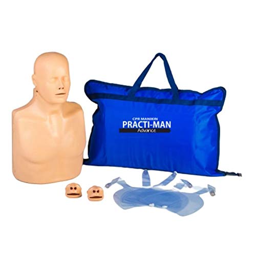 Manichino RCP Mezzobusto Practi-Man Advance Adulto/Bambino Con Selettore Modalità