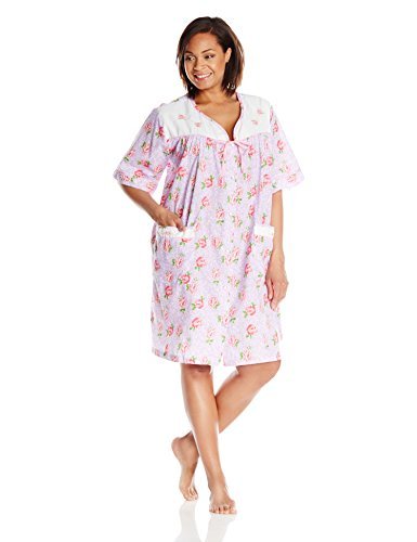 women's plus duster robe