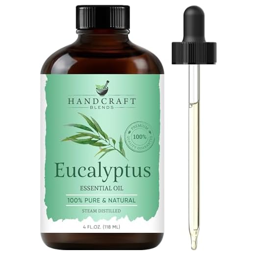 Handcraft Blends Eucalyptus Essential Oil – Huge 4 Fl Oz – 100% Pure and Natural – Premium Grade Essential Oil for Diffuser and Aromatherapy, Skin, Massage, Candle and Soap Making Fragrance