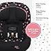 Disney Baby Ellaris 3-in-1 Convertible Car Seat, Slim Fit Design, Rear & Forward-Facing, 5-Position Headrest, 3-Across Fit, Travel-Friendly with Machine-Washable Seat Pad, Minnie Charm