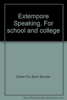 Hardcover Extempore Speaking for School and College Book