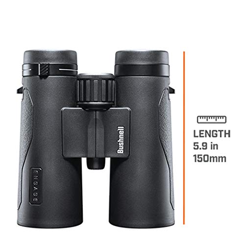 Bushnell Engage X 10X42Mm Binoculars, Ipx7 Waterproof And Lightweight Binoculars For Hunting, Travel, And Camping In Black #TOP4