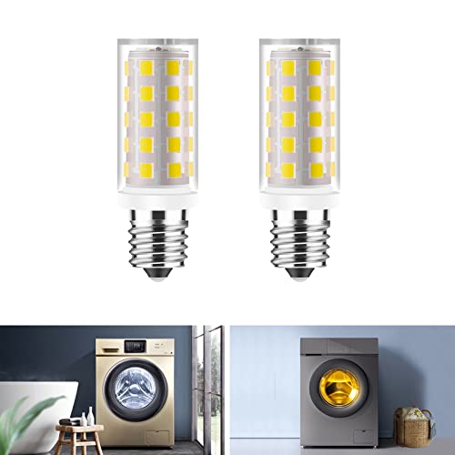 Yucclim Dryer LED Light Bulb 4713-001199, Compatible with LG, GE, Whirlpool - Replaces Part# WE05X20431, WE4M305, WP3395618 (2PCS, Daylight White)