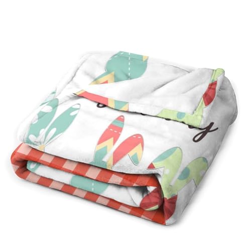 Couverture de lit douce Happy Easter pour entourer vos enfants de tendresse - 4