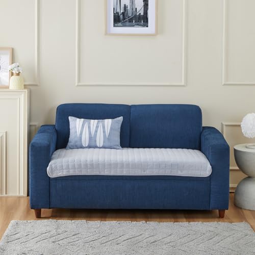 Image of Amazon Basics - Flannel (Polyester) Quilted Make Your Own Sofa Cover |70 x 120 cm|Microfiber Sofa Slipcover | 350 GSM (2 Seater)