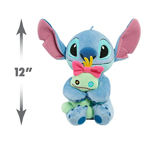 Just Play 11268 Disney Classics Lil Friends Stitch And Scrump Plush Stuffed Animal, Kids Toys thumb #2