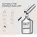 GAOY 16ml Nail Foil Glue, High Adhesion Foil Transfer Gel for Nail Art Stickers, Soak Off UV Light Cure Gel Nail Polish