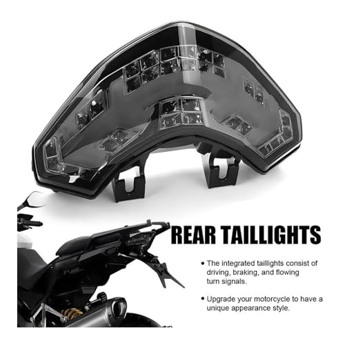 Feu arrière moto LED idéal pour les road-trips en Multistrada